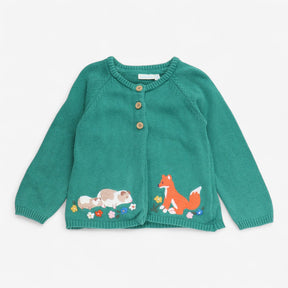Cardigan Green fox and guineapigs 