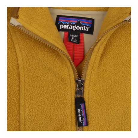 Patagonia Mustard Yellow Half Zip Anorak Fleece Pu