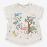 T-Shirt White Bunny in a Hammock