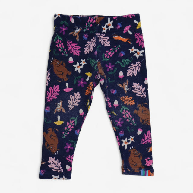 Leggings Navy with Gruffalo Print