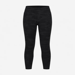 Leggings Power 7/8 Camo Activewear Black