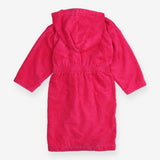 Dressing gown bright pink belt