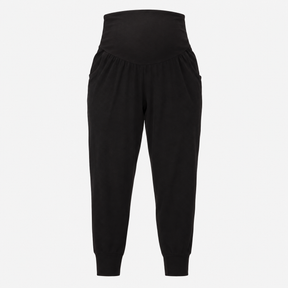 Black Over Bump Stretch Maternity