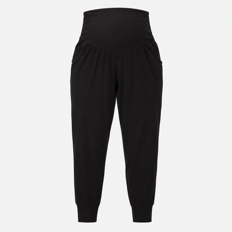 Black Over Bump Stretch Maternity