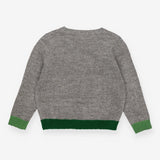 Jumper knit plane grey