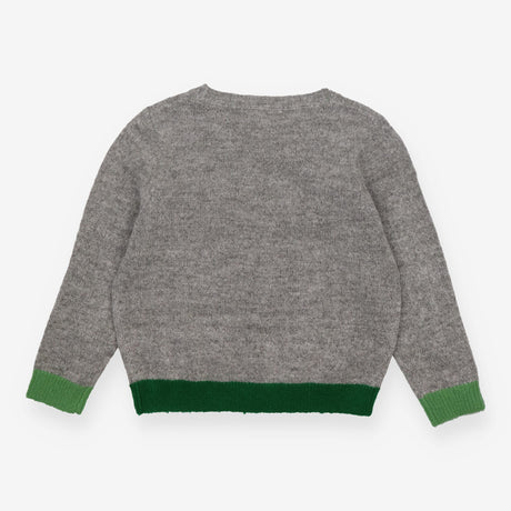 Jumper knit plane grey
