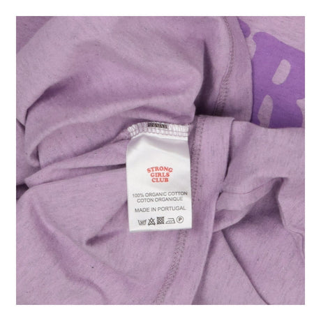 Strong Girls Club Relaxed Boxy TShirt- Lilac