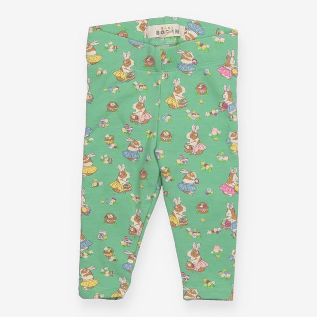 Leggings green rabbit