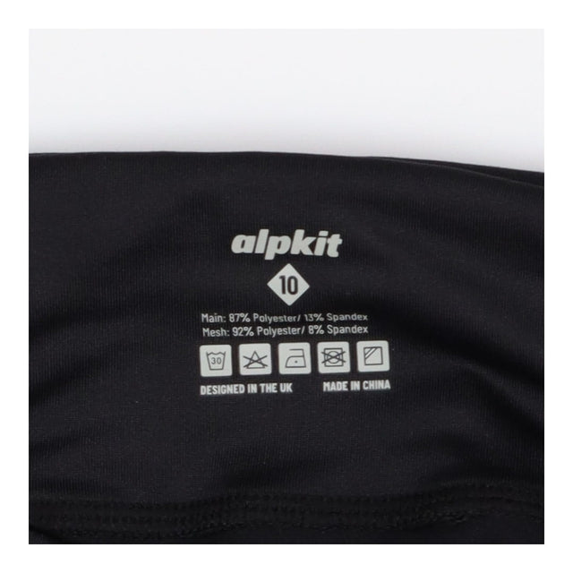 Alpkit Koulin Trail Running Leggings Black Mesh Zi