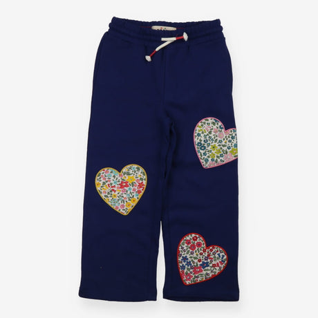 Blue Joggers Flowers in Hearts