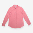 Shirt Pink Long Sleeve Press Stud
