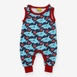 Romper blue shark