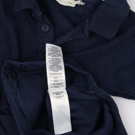 Bodysuit navy polo shirt