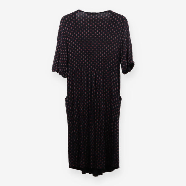 JoJo Maman Bébé Black Floral Short Sleeve Maternit