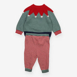 Festive Knitted Outfit Sweater and Legging Elf