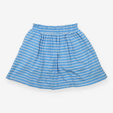 Blue Striped Skort