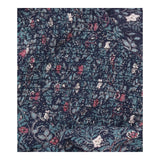 Top Navy Paisley Print Shirred Yoke Viscose