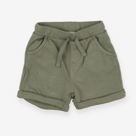 Green jersey shorts