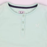 Green Button-Up Long Sleeve