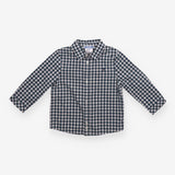 Shirt Long Sleeve Blue Check