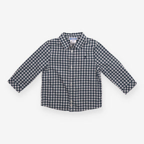 Shirt Long Sleeve Blue Check