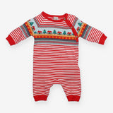 Knit Babygrow Christmas