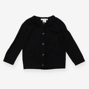 Cardigan black bows sparkly buttons