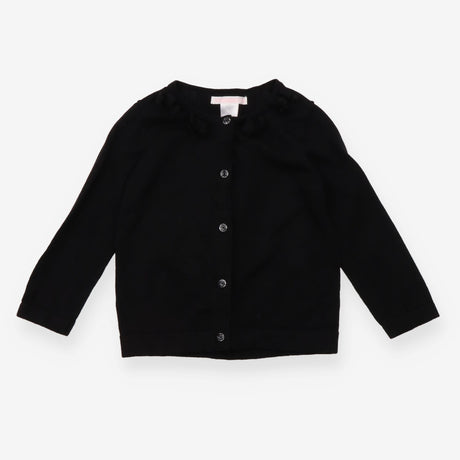 Cardigan black bows sparkly buttons