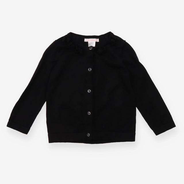 Cardigan black bows sparkly buttons