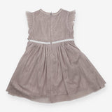 Dress Grey Tulle with Silver Glitter