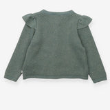 Green Sparkly Cardigan 
