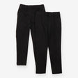 School Trousers Black with Adjustable Waist 2-Pack