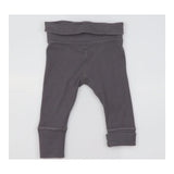 Dark Grey Ribbed Bodysuit and Leggings Outfit