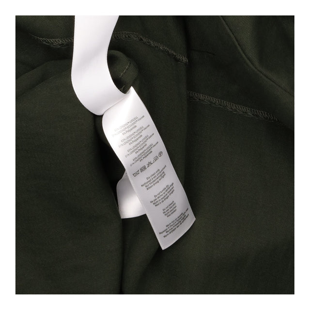 Dress Maia Mini Utility Dark Green High Neck Long 