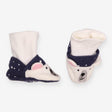 Polar bear baby slippers