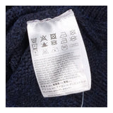 Tiger Jumper Navy Animal Intarsia Long Sleeve
