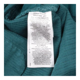 Green Corduroy Wide Leg High Waist Trousers