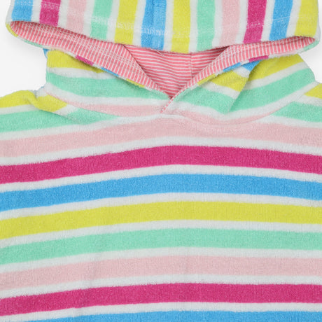 Cover up towelling stripes hood
