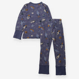 Pyjamas purple planets jersey