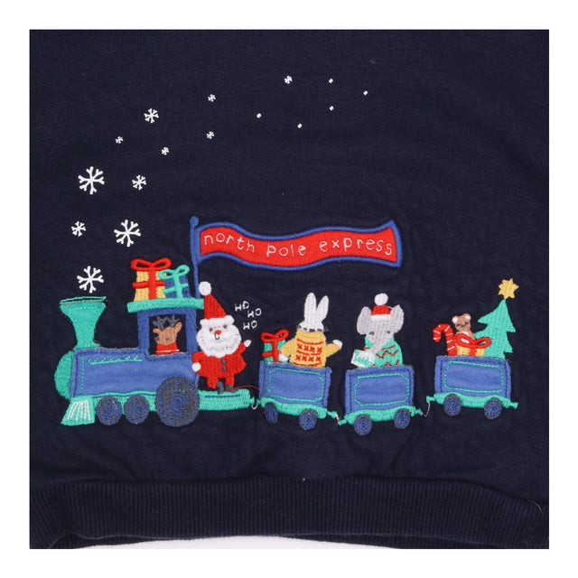 Blue North Pole Express Sweatshirt