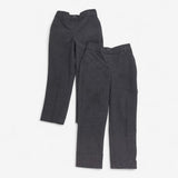 School trousers grey 2 pack adjustable wait