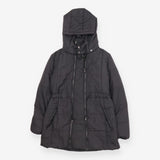 Maternity Light Puffer Coat Black
