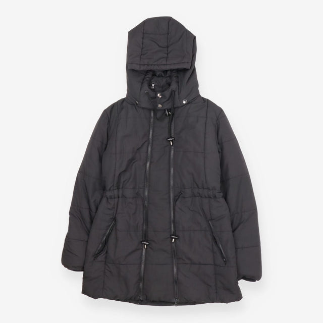 Maternity Light Puffer Coat Black