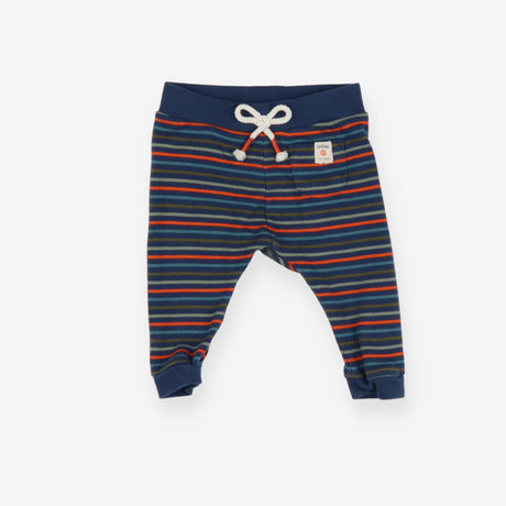 Joggers striped with white string bow