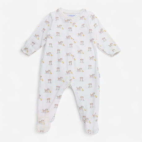 Sleepsuit Cream Puppy & Duck