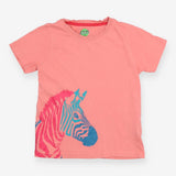 Tee SS orange Steve Backshall zebra