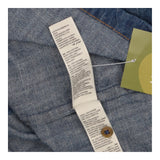 FatFace Blue Denim Puff 3/4 Sleeve Yoke Shirt Midi