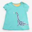 Tunic Green with Daisy Dino