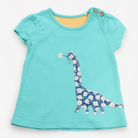 Tunic Green with Daisy Dino