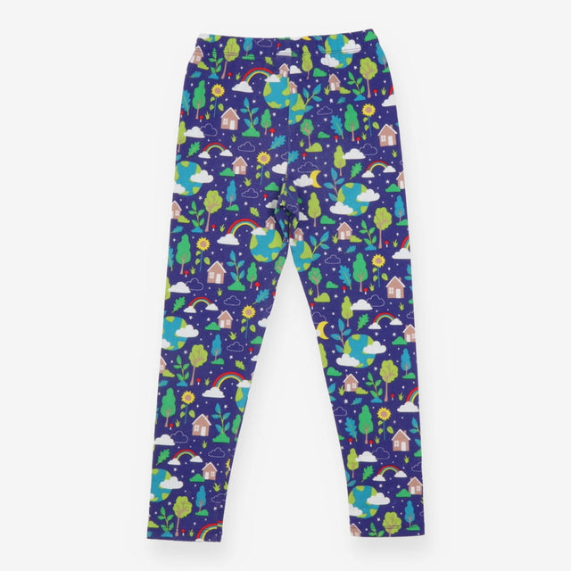 Earth Day Leela leggings